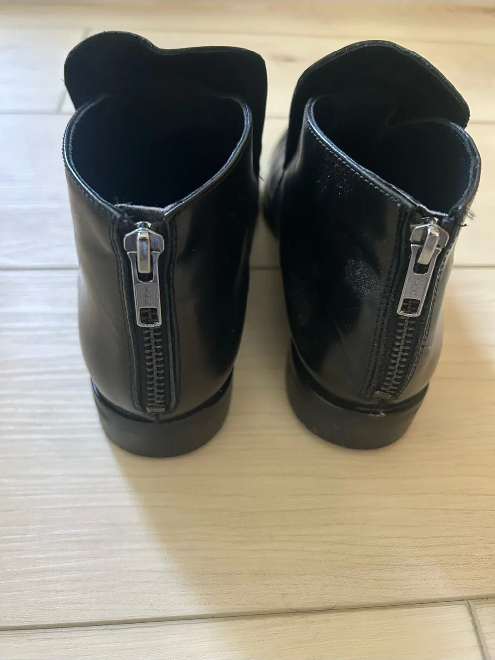 House of Harlow Black Leather Ankle Boots – Made in Spain – Size 7 (Fits 6.5) - Picture 6 of 6